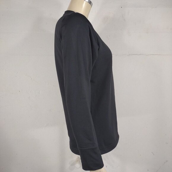 The North Face black soft insulated long sleeve base layer shirt womens Small - Picture 4 of 7